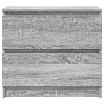 TV Cabinet Grey Sonoma - Durable 60x35x54 cm Engineered Wood