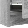 TV Cabinet Grey Sonoma - Durable 60x35x54 cm Engineered Wood