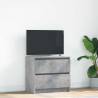  TV Cabinet Concrete Grey 60x35x54 cm Engineered Wood Colour concrete grey Quantity in Package 1 Width 60 cm 