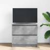 TV Cabinet Concrete Grey - Stylish & Durable | HipoMarket UK