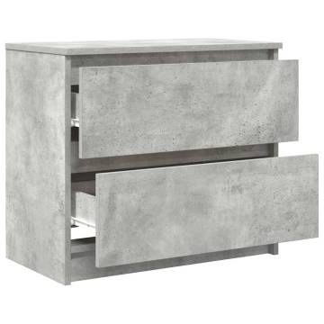 TV Cabinet Concrete Grey - Stylish & Durable | HipoMarket UK