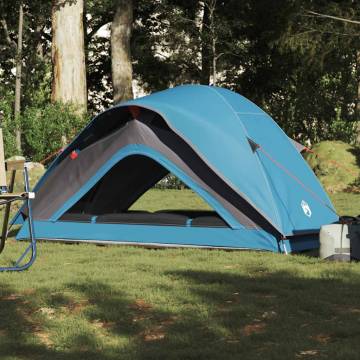 Camping Tent 1-Person Blue Waterproof - HipoMarket UK