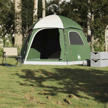 Family Tent Igloo 6-Person Green Waterproof - Hipomarket UK