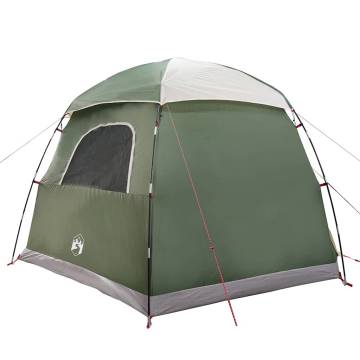 Family Tent Igloo 6-Person Green Waterproof - Hipomarket UK