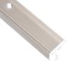 Aluminium L-shaped Stair Nosings - 5 pcs Champagne | Hipomarket