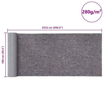 Non-slip Painter Fleeces - 2 pcs 2532 cm Grey | HipoMarket