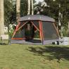  Family Tent Cabin 6-Person Grey and Orange Waterproof Colour grey and orange Number of 1 Number of Doors Number of Rooms 