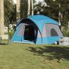  Family Tent Cabin 6-Person Blue Waterproof Colour blue Number of 1 Number of Doors Number of Rooms 