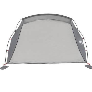 Grey Waterproof Beach Tent for 2 - Perfect Summer Shelter