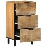 Brown Solid Wood Sideboard - 40x33x75 cm | HipoMarket