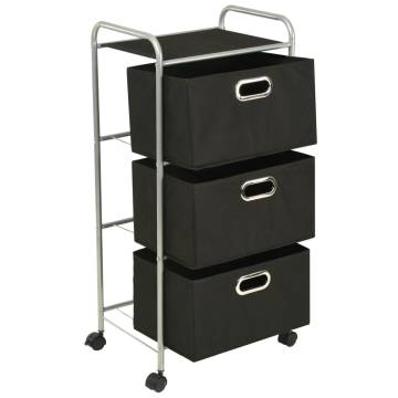 Minimalistic Shelving Unit with 3 Storage Boxes - Hipomarket