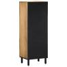 Highboard Brown - 40x33x110 cm Solid Wood Mango | HipoMarket