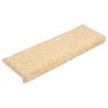 Buy Cream Stair Mats - 20 Pcs, Non-Slip & Washable