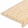 Buy Cream Stair Mats - 20 Pcs, Non-Slip & Washable