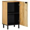 Stylish Brown Mango Wood Sideboard - 40x33x75 cm