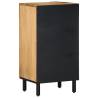 Stylish Brown Mango Wood Sideboard - 40x33x75 cm