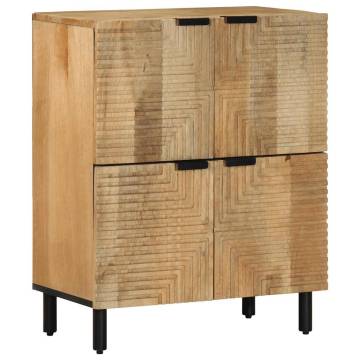 Brown Solid Wood Mango Sideboard - 60x33x75 cm | HipoMarket