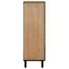 Highboard Brown 60x33x100 cm - Solid Wood Mango Storage