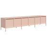 Stylish Pink TV Cabinet - 202x39x43.5 cm Cold-Rolled Steel