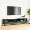 Olive Green TV Cabinet - 202x39x43.5 cm Cold-Rolled Steel