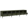 Olive Green TV Cabinet - 202x39x43.5 cm Cold-Rolled Steel