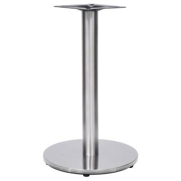 Stylish Bistro Table Leg - Stainless Steel Ø45x72 cm