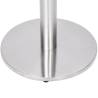 Stylish Bistro Table Leg - Stainless Steel Ø45x72 cm