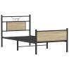 Sonoma Oak Bed Frame 80x200 cm - Stylish & Functional