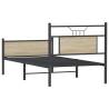 Sonoma Oak Bed Frame 80x200 cm - Stylish & Functional