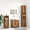  4 Piece Bathroom Furniture Set Old Wood Engineered Wood Colour old wood Number of 1 Number of Pieces 