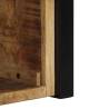 Bedside Cabinet 40x35x40 cm Solid Rough Wood Mango - Hipo Market