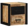 Stylish Bedside Cabinets 2 pcs - Solid Mango Wood - 40x35x40cm