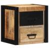 Stylish Bedside Cabinets 2 pcs - Solid Mango Wood - 40x35x40cm