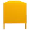 Stylish Mustard Yellow TV Cabinet - Cold-Rolled Steel