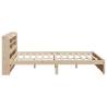 Wooden Bed Frame with Headboard - Small Double 120x190cm