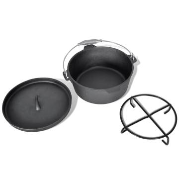 Dutch Oven Set 9pcs - Perfect BBQ & Picnic Companion