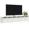  TV Cabinet White 202x39x43.5 cm Cold-rolled Steel Colour white Quantity in Package 1 Width 202 cm 