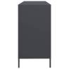 Stylish Anthracite Sideboard | 135x39x73.5 cm | Hipomarket