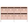 Stylish Pink Sideboard - 135x39x73.5 cm Cold-rolled Steel