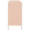 Stylish Pink Sideboard - 135x39x73.5 cm Cold-rolled Steel