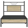 Sonoma Oak Bed Frame 80x200 cm - Stylish & Durable | HipoMarket