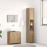  3 Piece Bathroom Furniture Set Artisan Oak Engineered Wood Colour artisan oak Number of 1 Number of Pieces 