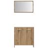 3 Piece Bathroom Furniture Set - Artisan Oak | HipoMarket