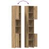 3 Piece Bathroom Furniture Set - Artisan Oak | HipoMarket