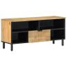 Solid Wood Mango TV Cabinet Brown - 100x33x46 cm | HipoMarket