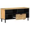 Solid Wood Mango TV Cabinet Brown - 100x33x46 cm | HipoMarket