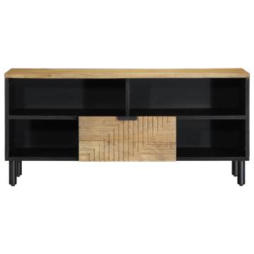 Solid Wood Mango TV Cabinet Brown - 100x33x46 cm | HipoMarket