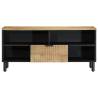 Solid Wood Mango TV Cabinet Brown - 100x33x46 cm | HipoMarket