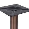 Bistro Table Leg Gold Ø45x107 cm Stainless Steel - Hipomarket