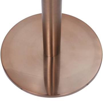 Bistro Table Leg Gold Ø45x107 cm Stainless Steel - Hipomarket